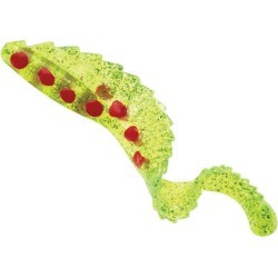 Grub Mister Twister G-Grub, Chartreuse Flake, 8cm, 4buc/plic