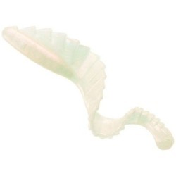 Grub Mister Twister G-Grub, White Pearl, 8cm, 4buc/plic