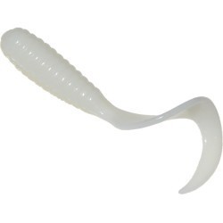 Grub Mister Twister, White Pearl, 3cm, 10buc/plic