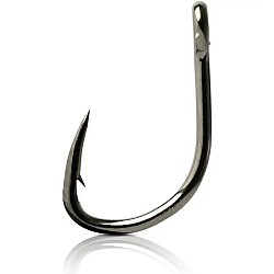 Cârlige Mustad Eyed Heavy Feeder, Black Nickel, Nr. 10, 15 buc/plic