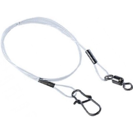 Strună Mustad Fluorocarbon, 35.5cm/36.3kg, 2buc/plic
