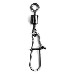 Agrafă cu vârtej Mustad Duo Lock, Nr.10/15kg, 10buc/plic