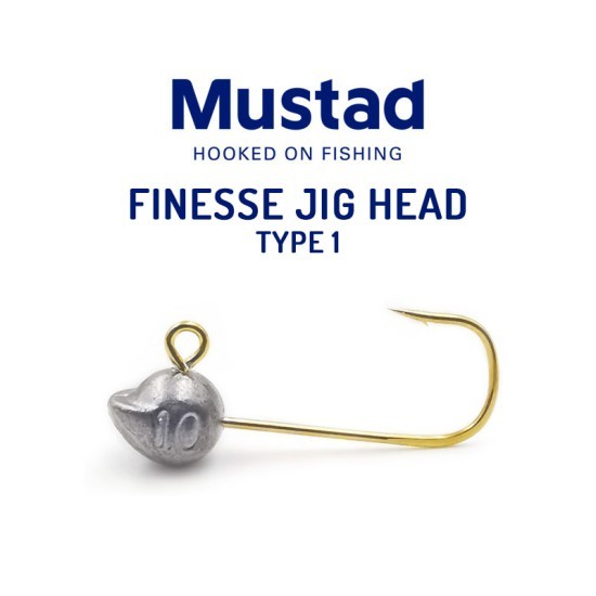Micro Jig Mustad Finesse Jig Head, Nr.6-0.8gr, 5buc/plic Micro Jig Mustad Finesse Jig Head, Nr.6-0.8gr, 5buc/plic