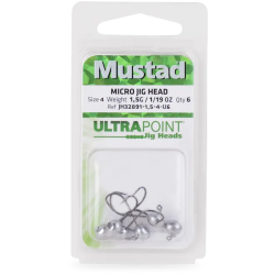 Micro Jig Mustad, Nr.2-2.5g, 6buc/plic