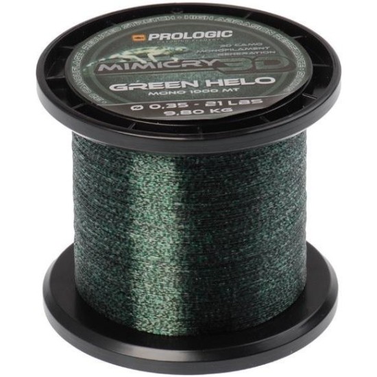 Fir monofilament Prologic Mimicry Green Helo, 0.30mm/7.10kg/1000m Fir monofilament Prologic Mimicry Green Helo, 0.30mm/7.10kg/1000m
