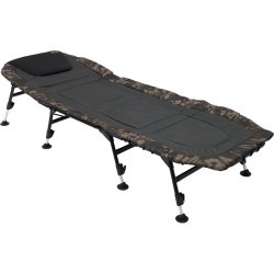 Pat Prologic Avenger Classic Bedchair, Camo, 8 picioare, 200x75cm