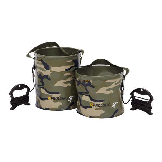 Bac de apă Prologic Element Water Bucket, Camo, Large, 8.6L