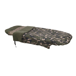 Sac de dormit Prologic Element Comfort Sleeping Bag & Thermal Camo Cover 5 Season, 215x90cm