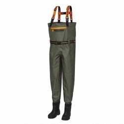 Waders Prologic Inspire Chest Bootfoot Wader Eva Sole, Green, 2X-Large, Nr.46-47