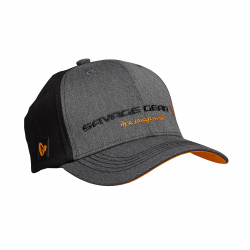 Șapcă Savage Gear Strike Cap Onesize, Grey Melange/Black