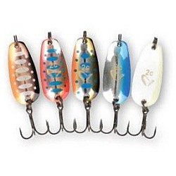 Set micro lingurițe oscilante Savage Gear, 2.5g/2.4cm-3.5g/2.8cm, 10buc/set