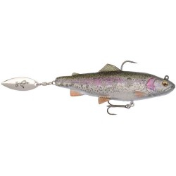 Nălucă Savage Gear 4D Trout Spin, Rainbow Trout, 11cm/40g