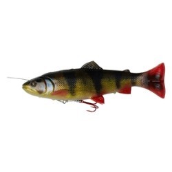 Shad Savage Gear 4D Line Thru Pulse Tail Trout, Perch, 16cm/51g