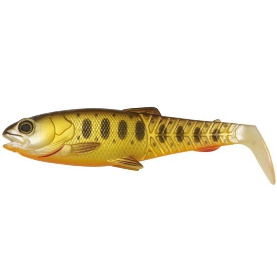 Shad Savage Gear Craft Cannibal, Olive Hot Orange, 12.5cm/20g, 3buc/plic Shad Savage Gear Craft Cannibal, Olive Hot Orange, 12.5cm/20g, 3buc/plic