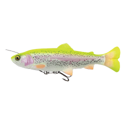 Shad Savage Gear 4D Line Thru Pulse Tail Trout, Lemon Trout, 16cm/51g