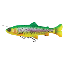 Shad Savage Gear 4D Line Thru Pulse Tail Trout, Firetrout, 16cm/51g