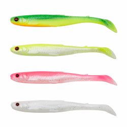 Shad Savage Gear Slender Scoop, Dark Water Mix, 9cm/4g, 4buc/plic