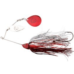 Spinnerbait Savage Gear Da'Bush Spinnerbait, Red Silver Flash, 18cm/42g