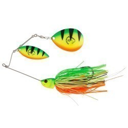 Spinnerbait Savage Gear Da'Bush Spinnerbait, Firetiger, 18cm/42g