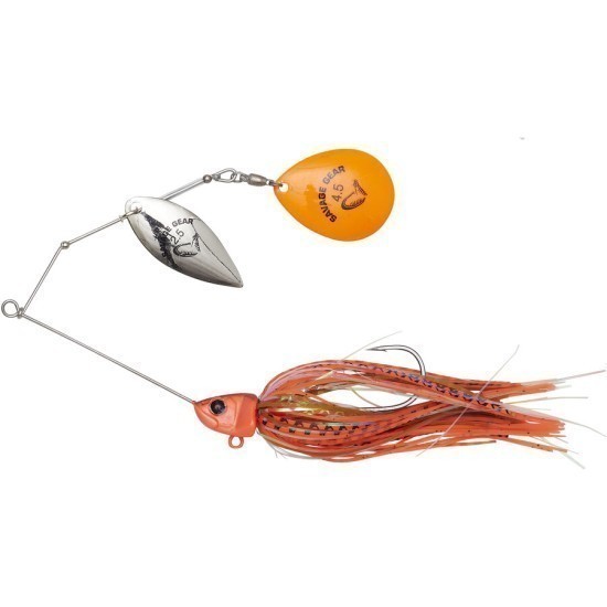 Spinnerbait Savage Gear DaBush Spinnerbait, Fluo Orange, 14cm/21g
