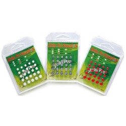 Lest pentru năluci Strike Pro Power Dots, Red, Small, 25buc/plic