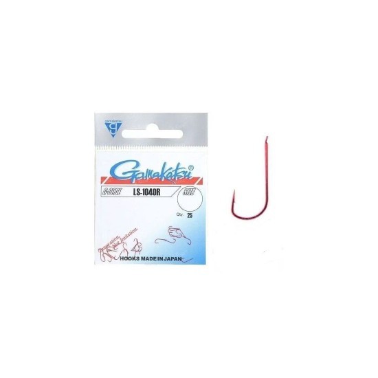 CÂRLIGE GAMAKATSU LS-1040R ROȘII NR.12 25BUC/PLIC