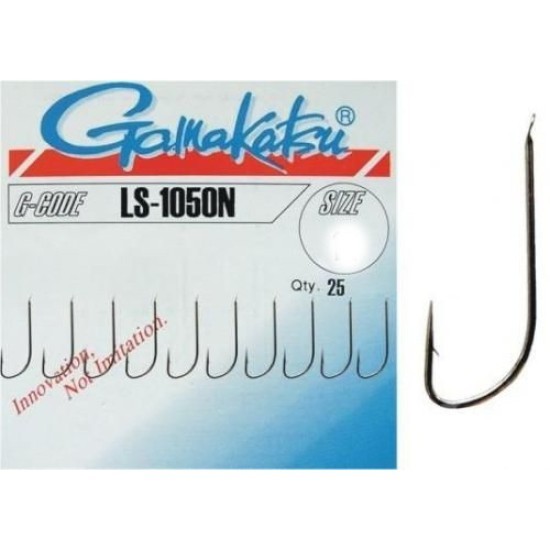 CÂRLIGE GAMAKATSU LS-1050N NICKEL NR.10 25BUC/PLIC