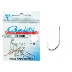 CÂRLIGE GAMAKATSU LS-1060N NICKEL NR.10  25BUC/PLIC