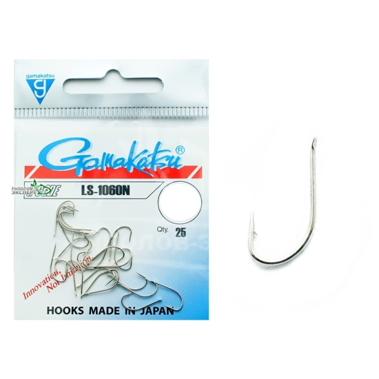 CÂRLIGE GAMAKATSU LS-1060N NICKEL NR.14  25BUC/PLIC