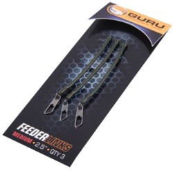 Strună antitangle pentru momitor/coșuleț Guru Feeder Links, Medium, 6.3cm, 3buc/plic