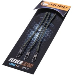 Strună antitangle pentru momitor/coșuleț Guru Feeder Links, Large, 7.5cm, 3buc/plic
