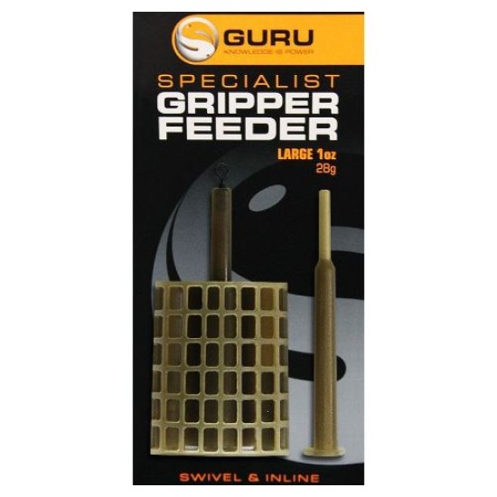 Coșuleț Feeder lestat Guru Gripper, Large, 28g, 1buc/plic