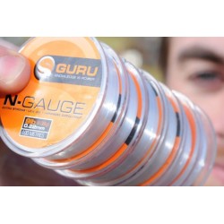 Fir monofilament Guru N-Gauge, Transparent, 0.11mm/1.36kg/100m