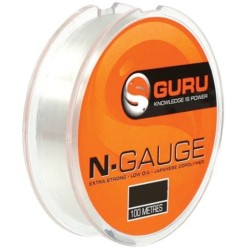 Fir monofilament Guru N-Gauge, Transparent, 0.11mm/1.36kg/100m
