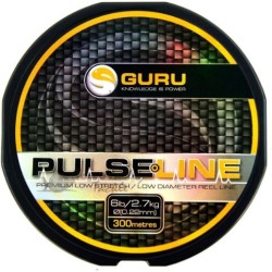Fir monofilament Guru Pulse Line, Transparent, 0.28mm/4.5kg/300m