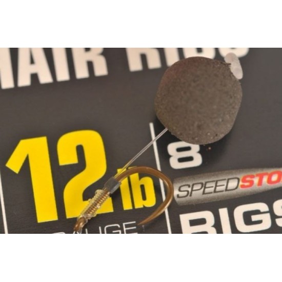 Riguri Guru Speedstop Method Hair Rigs, Nr.14, 0.22mm/10cm, 8buc/plic