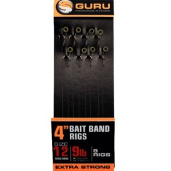 Riguri Guru Bait Band Rigs, Nr.18, 0.15mm/38cm, 8buc/plic