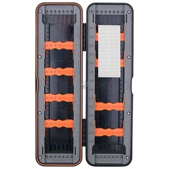 Suport organizator cârlige Guru Adjustable Rig Case Hookpoint Pegs, Grey, 2buc/set