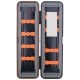 Suport organizator cârlige Guru Adjustable Rig Case Spare Pegs, Orange, 2buc/set