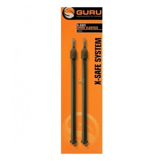 Tijă interschimbabilă cu elastic Guru X-Safe Spare, Long, 11cm, 2buc/blister