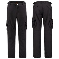 Pantaloni Guru Polar Match, Black, 2X-Large