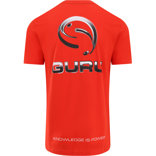 Tricou Guru Semi Logo Tee, Roșu, Medium
