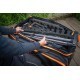 Geantă Guru Fusion Carryall, Black/Orange, 85x26x25cm
