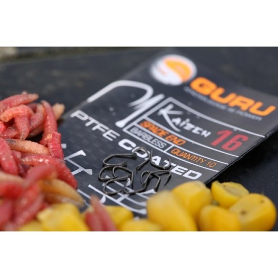 Cârlige Guru Kaizen Barbless, Nr.12, 10buc/plic