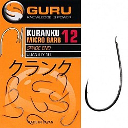 Cârlige Guru Kuranku, Negru, Nr.16, 10buc/plic