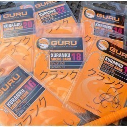 Cârlige Guru Kuranku, Negru, Nr.12, 10buc/plic