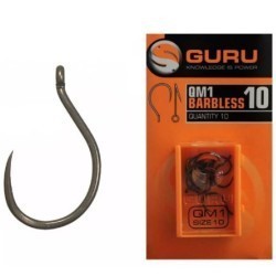 Cârlige Guru QM1 Barbless, Bronze, Nr.8, 10buc/plic