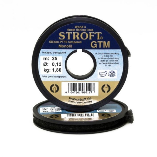Fir monofilament STROFT GTM, 0.10mm/1.4kg/25m Fir monofilament STROFT GTM, 0.10mm/1.4kg/25m