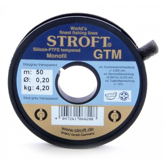 Fir monofilament STROFT GTM, 0.18mm/3.6kg/50m