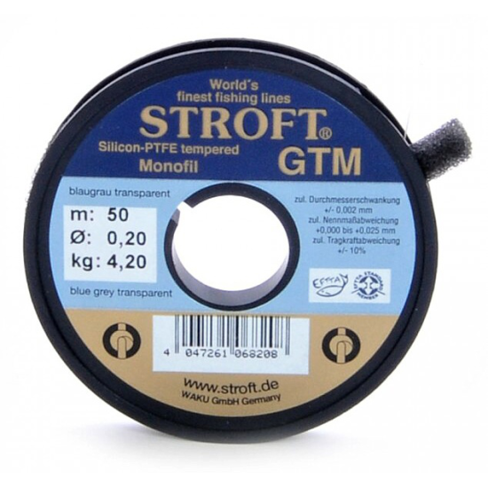 Fir monofilament STROFT GTM, 0.14mm/2.3kg/50m